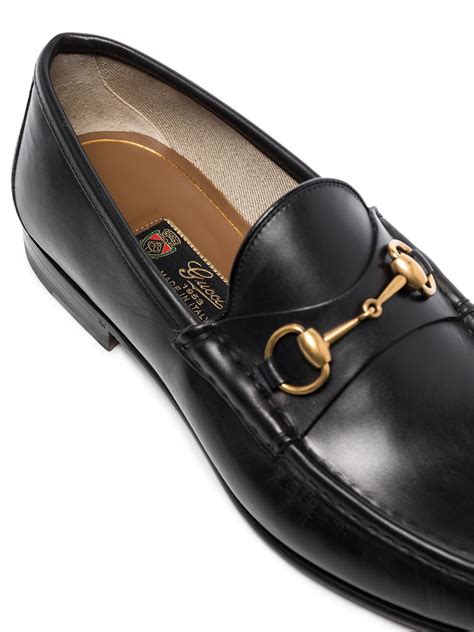 mens gucci black loafers|gucci loafers neiman marcus.